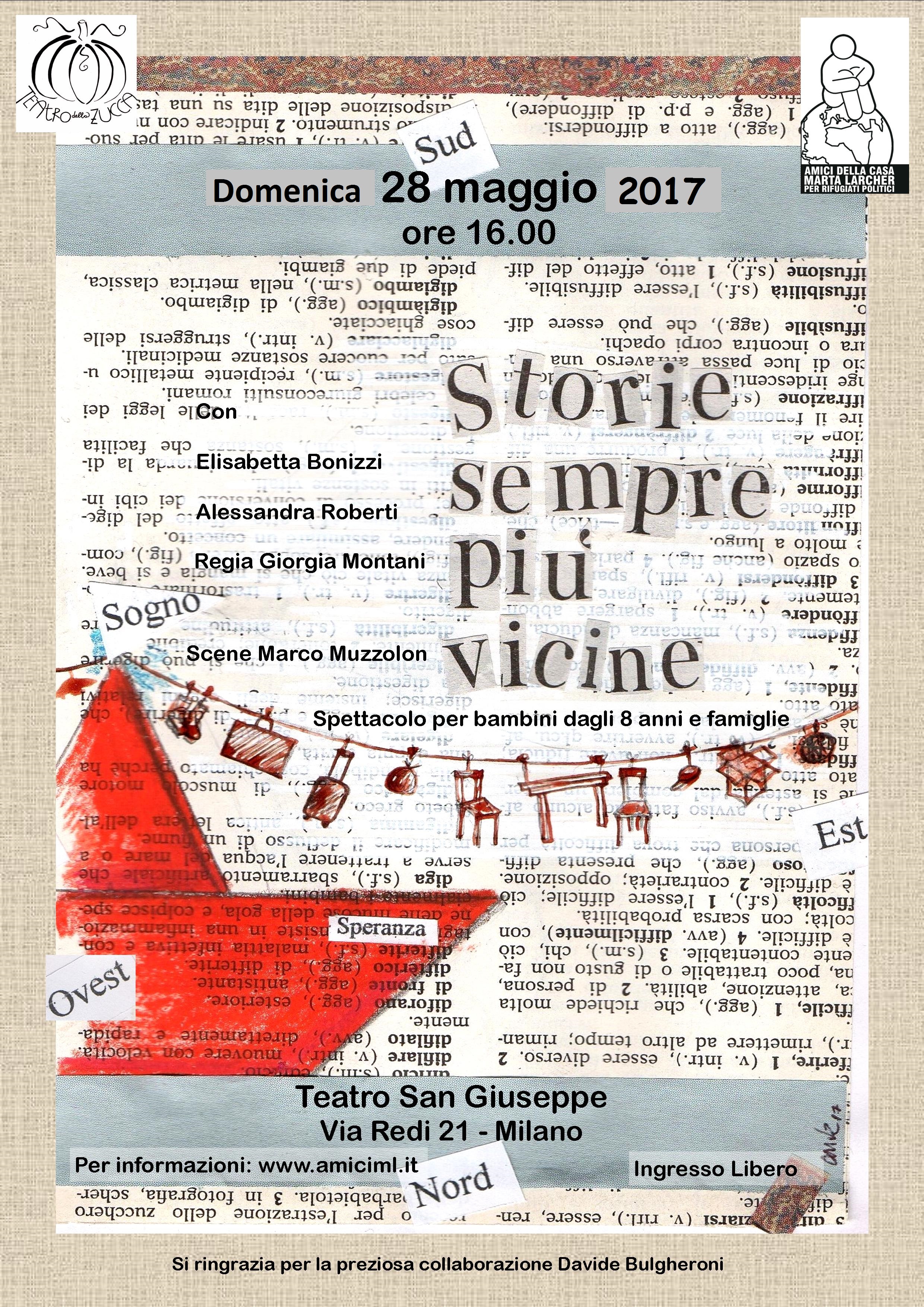 New Volantino Storie sempre più vicine 28 maggio 2017