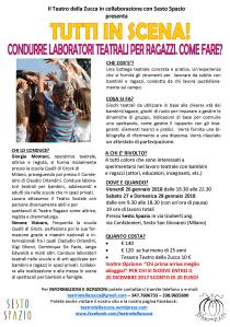 Volantino A5 tutti in scena Gen 2018 Sesto Spazio