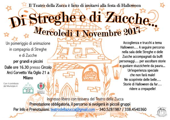 Volantino Halloween 2017 A5 Teatro della Zucca jpg