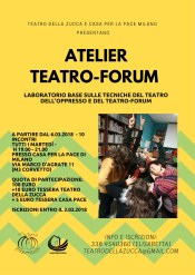 Atelier TDo Casa per la Pace marzo 2018