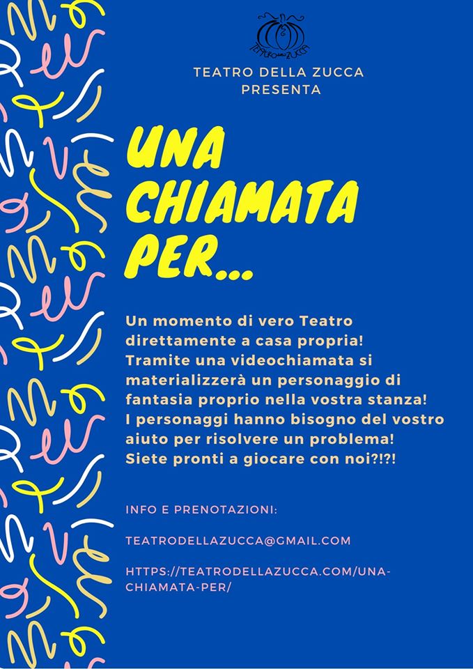 Volantino Una chiamata per... 2020